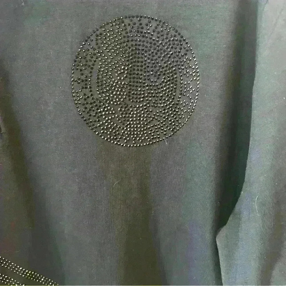 Platini 2XL Navy Rhinestone Polo - Picture 5 of 7